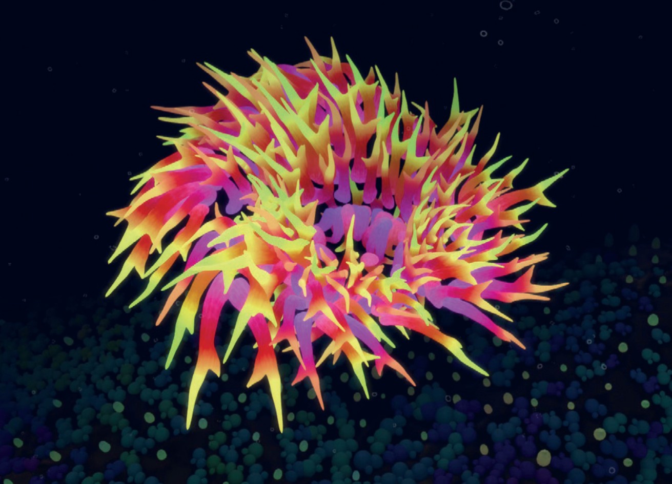 Capture d'écran du jeu Hellscape avec une phase de gameplay en multijoueur.